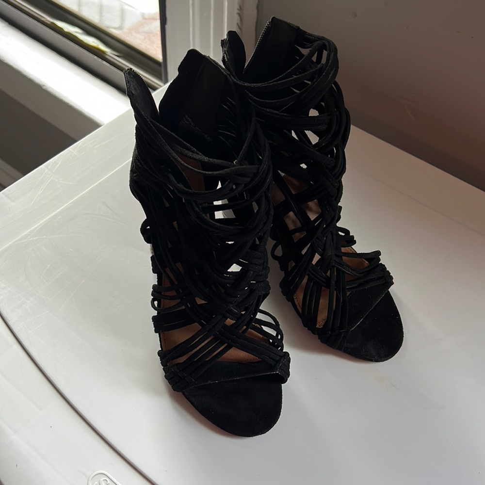 Black heels